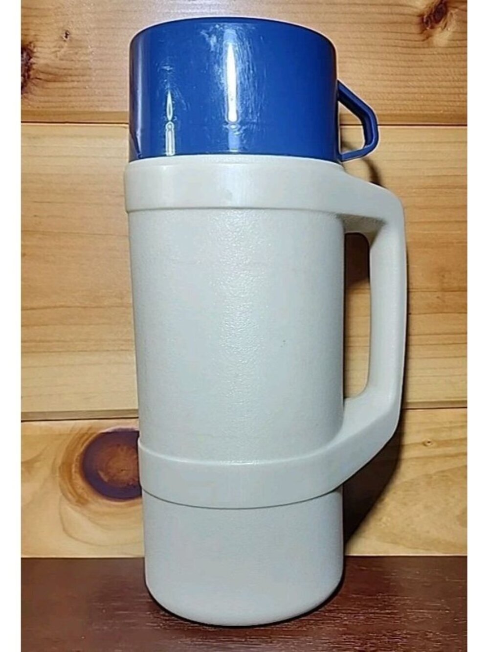Vintage Aladdin 34 oz 1 liter Insulated Thermos with Lid #37210 Made In USA